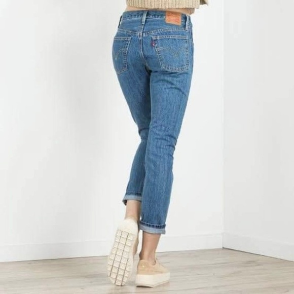 Levi’s Size 27 (4/5) 501s Skinny Jeans High Rise Button Fly Women’s Premium - Picture 16 of 16